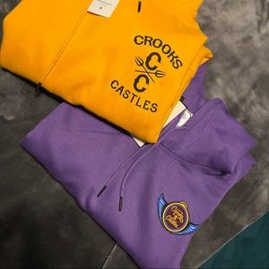 2 Crooks and Castle Hoodies